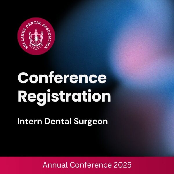 Conference Registration - Intern Dental Surgeon