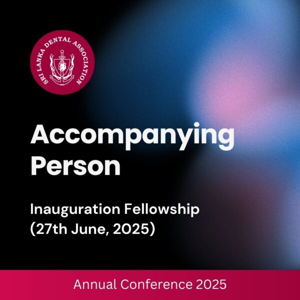 Accompanying person - Inauguration Fellowship (27th June, 2025)