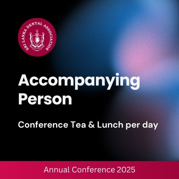 Accompanying person - Conference Tea Lunch per day